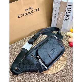 New arrival!! 🌈เข้าใหม่รุ่นแนะนำค่ะ!! COACH TRACK BELT BAG IN SIGNATURE