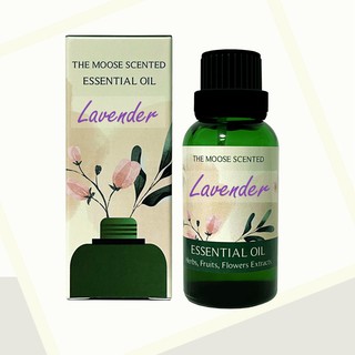 น้ำมันหอมระเหย กลิ่นลาเวนเดอร์ 100% Lavender Essential Oil 30cc. ใช้กับเครื่องพ่น และเตาน้ำมันหอม