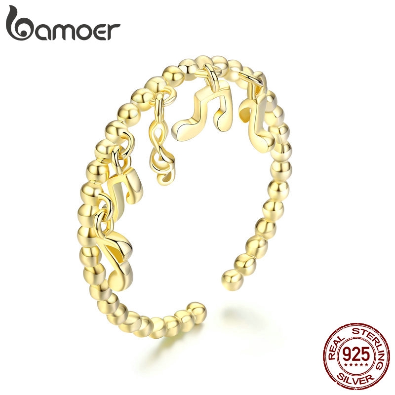 BAMOER 925 Silver Fashion Rings Joy SCR489