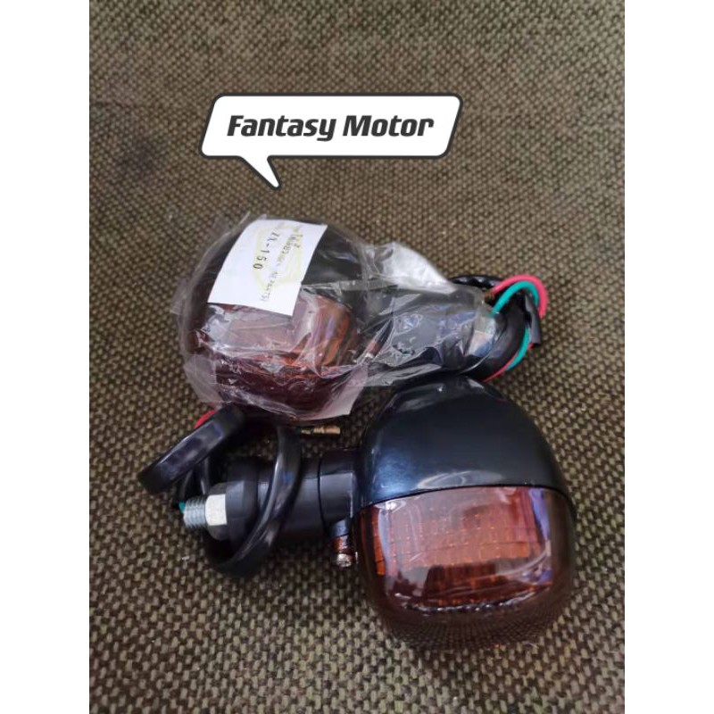 ZX150 KAWASAKI SIGNAL LIGHT LH&RH REAR&FRONT SIGNAL COVER โคมไฟสีส้ม 1 ชุด harga