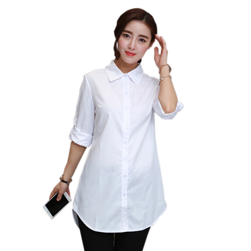 ●COSHOP● เสอแขนยาว เสื้อเชิ้ตแขนยาวผู้หญิงแฟชั่นสไตล์เกาหลี