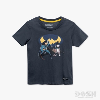 DOSH BOYS T-SHIRTS BATMAN เสื้อยืด คอกลม แขนสั้น เด็กผู้ชาย DBBT5187-CC