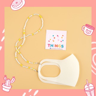 GoodThings.Bkk รุ่น GTBasic18 สายคล้องแมส สายคล้องแว่น สายคล้อง mask สายคล้องหน้ากาก สายคล้องคอ ใช้ได้กับหน้ากากทุกแบบ