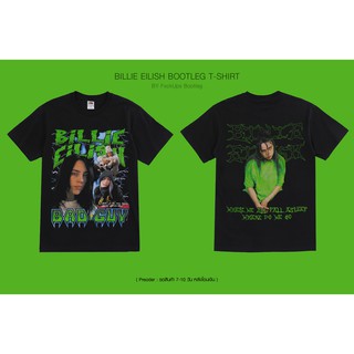 เสื้อยืด Billie Eilish Bootleg​ T-shirtสามารถปรับแต่งได้