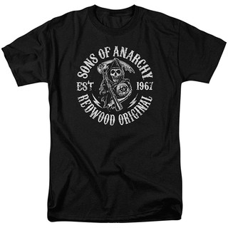 เสื้อยืดผ้าฝ้ายเสื้อยืดลายกราฟฟิก 20 sons of anarchyL XL  XXL 3XL