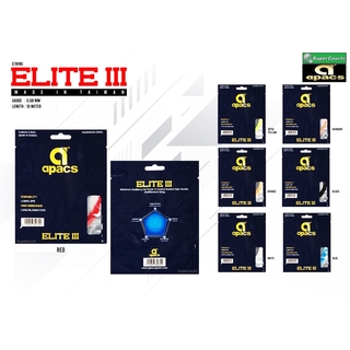 Apacs ELITE III สายแบดมินตัน - (1 ชิ้น)