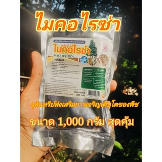 เชื้อไมคอไรซ่า 1กิโลกรัม ไมคอไรซ่าเชื้อราดี จุลินทรีย์ส่งเสริมการเจริญเติบโตของพืช