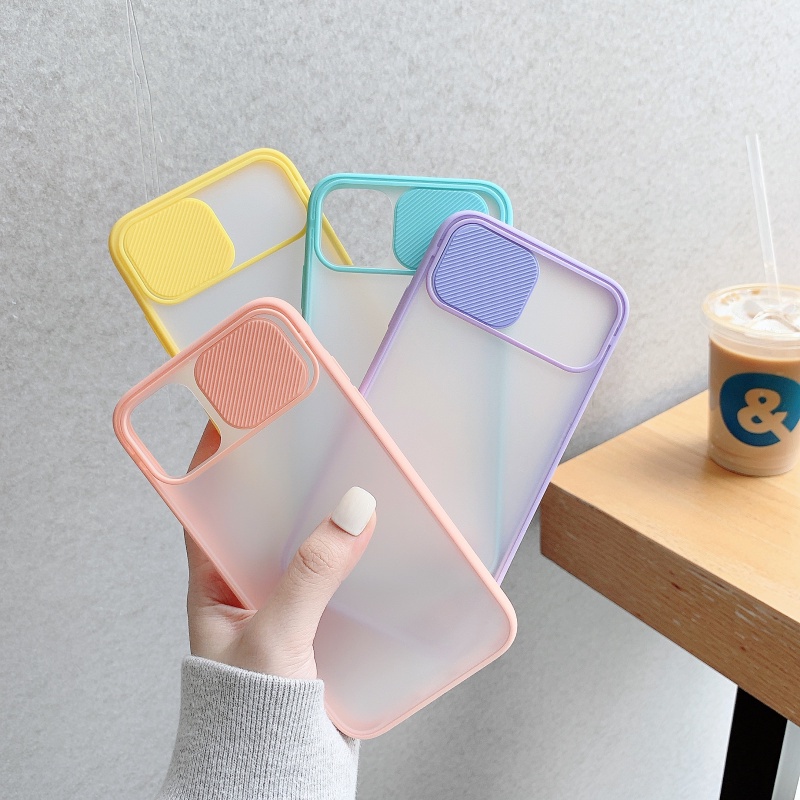 กรณีกล้องCamera Lens Protection Phone Case on For iPhone 11 12 Pro Max ...