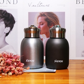 แก้วเยติใส่กาแฟร้อน ใหม่300ML แก้วกาแฟแบบพกพา Travel Thermos สแตนเลสความร้อนขวดน้ำขวดสูญญากาศ Home Mini Tumbler