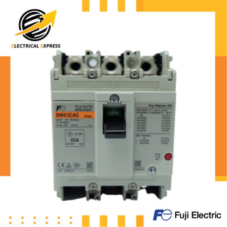 Fuji Electric ขายดีที่สุด!!เบรกเกอร์ฟูจิ (FUJI BREAKER) รุ่น BW63EAG 3 Pole