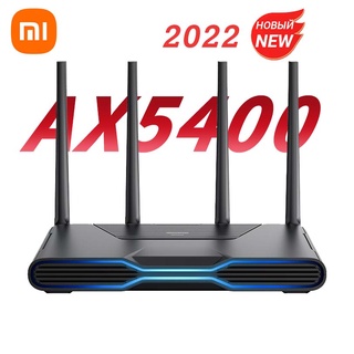 Xiaomi Redmi เราเตอร์เกมมิ่ง AX5400 WiFi 6 ตาข่าย 2.5G พอร์ตเครือข่าย OFDMA MU-MIMO 512MB Qualcomm ชิปสัญญาณบูสต์