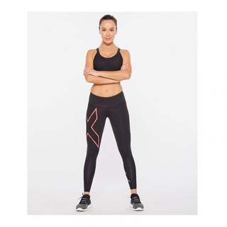 2XU กางเกงรัดรูป LIGHT SPEED MID-RISE COMPTIGHT Women รุ่น WA6523B-BLKCBF