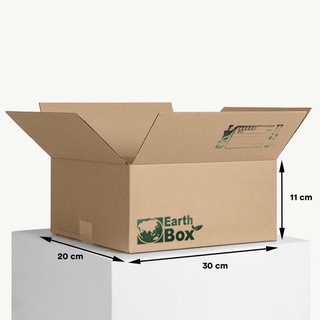 กล่องพัสดุ earth box ขนาด C (แพค 10)