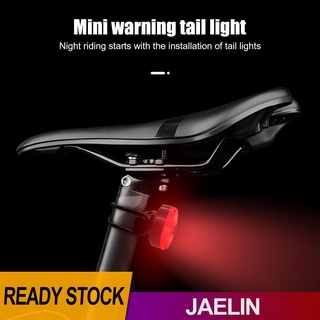 Jae USB Rechargeable Bike Tail Light Waterproof Night Running Warning Lights