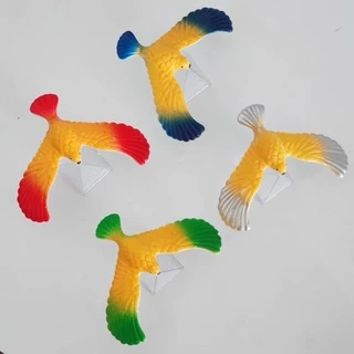 นกจำลอง คละสี นกของเล่น นก3D พร้อมส่ง