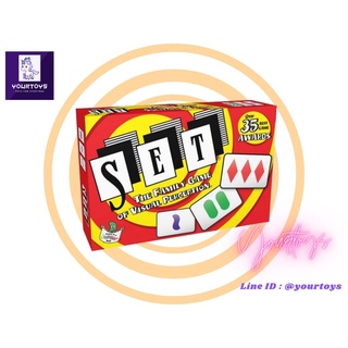 เกม SET : The Family Game of Visual Perception - เกมสำหรับครอบครัว