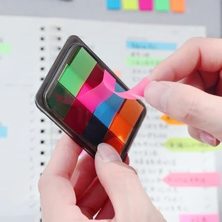 กระดาษโน๊ตกาวในตัว Sticky Note 5แถบ5สี ชิ้นละ กระดาษบันทึกโน๊ต