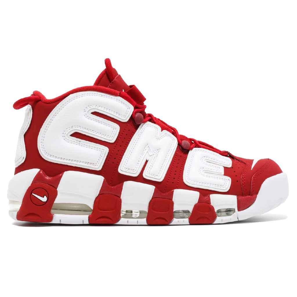 Nike Air More Uptempo x Supreme (RED) | Shopee Thailand