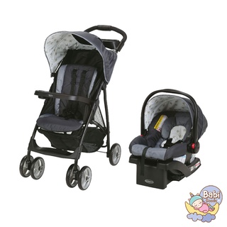 Graco รถเข็นเด็กพร้อมคาร์ซีท รุ่น Literider LX Travel System พร้อมจัดส่ง 2-3 วัน