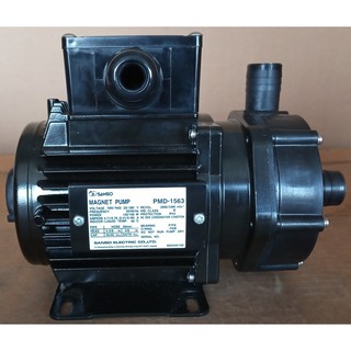 SANSO รุ่น PMD-1563 ปั๊มสูบ น้ำยาเคมี (Magnetic drive pump) 1 นิ้ว 120 วัตต์ 380 โวลต์