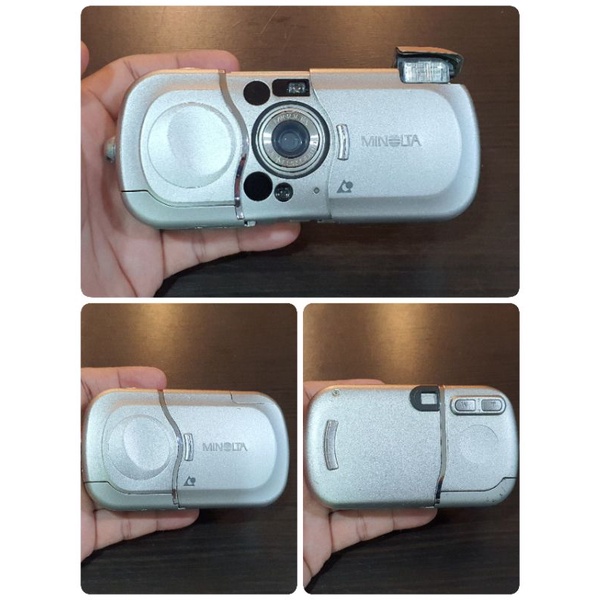 Minolta Vectis3000 กล้องฟิล์ม APS ❌เปิดไม่ติด บอดี้โลหะ ตีขายงานสะสม แต่งบ้าน/แต่งห้อง อะไหล่ ซากเท่านั้น❌