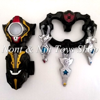 Ultraman Taiga DX Taiga Spark &amp; Key Holder Set .. ที่แปลงร่าง อุลตร้าแมน ไทกะ