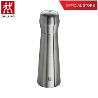 ZWILLING ขวดใส่เกลือสแตนเลสสตีล ทนทาน 60x60x190 มม. สีเงิน N39500018