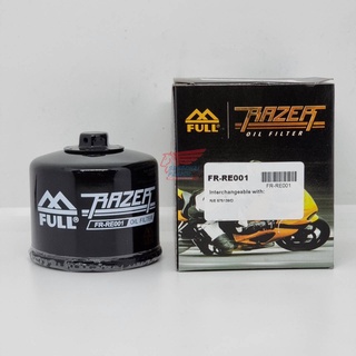 FR-RE001	ไส้กรองน้ำมันเครื่อง Yamaha XJR1300 และ Honda Kawasaki ตัวเก่าหลายรุ่น FULL RACER