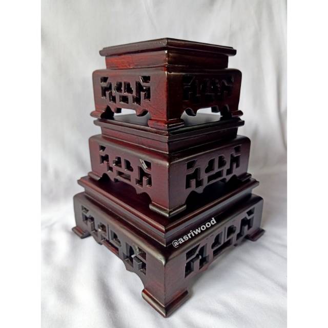 9x9cm SQUARE จีน / GOD STATUE และ URNS TABLE