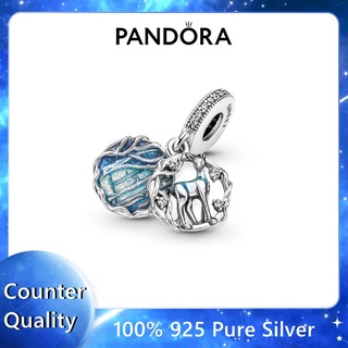 Pandora ของแท้ จี้เงิน 925 รูปแฮร์รี่พอตเตอร์ สเนปโด แพทโรนัส ของขวัญวันเกิด สําหรับสุภาพสตรี p825