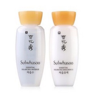 #Set✅พร้อมส่ง💯ของแท้ Sulwhasoo Balancing Kit (2 Items) Sulwhasoo essential balancing water ex 15ml + emulsion ex 15ml