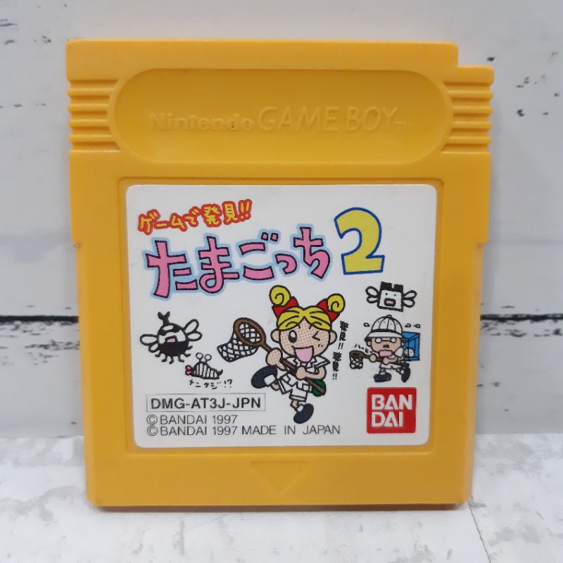 ตลับแท้ [GB] [0014] Hakken!! Tamagotchi 2 (Japan) (DMG-AT3J) Gameboy Game Boy Original เกมบอย ทามาก๊