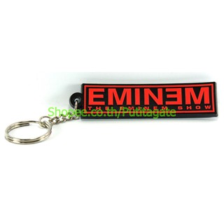 EMINEM  พวงกุญแจ  ปั๊มนูน วงร็อค kc7 สินค้าส่งต่างประเทศ
