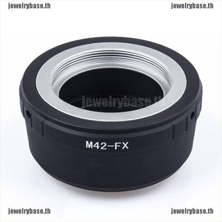 (jewelry) อะแดปเตอร์เลนส์ M42-fx M42 สําหรับ Fujifilm X Mount Fuji X-Pro1 X-M1 X-E1 X-E1