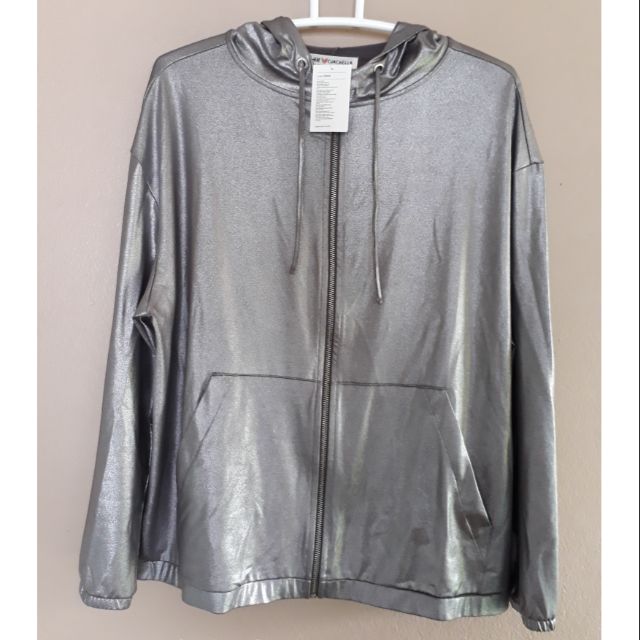 JACKET HOODY GRAY NEW