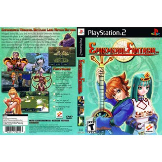 EPHEMERAL FANTASIA [PS2 US : DVD5 1 Disc]