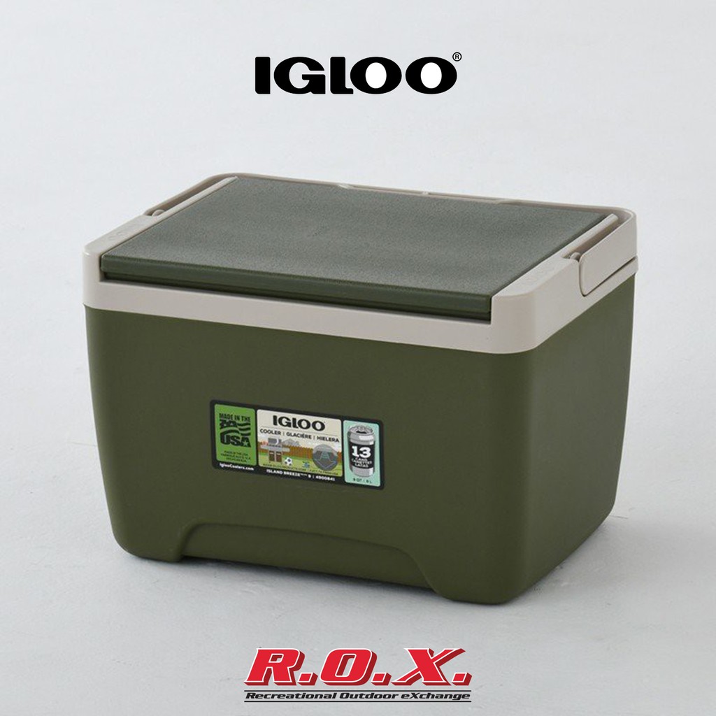 IGLOO 9QT SPTSMAN GRN / TAN 4P กระติกน้ำเก็บอุณหภูมิ  กระติกน้ำอเนกประสงค์   กระติกน้ำแคมป์ปิ้ง กระต