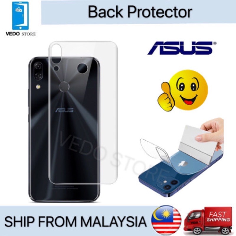 Asus Rog Phone 3 Rog 3 / Rog Phone / Rog 2 Rog Phone 2 Clear Matte Aurora Carbon Hydrogel Back Prote