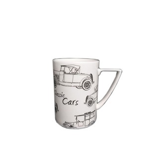 แก้วมัค 0.35 ลิตร ลายรถคลาสสิก รอยัล ปอร์ซเลน RN3431CC Mug 0.35L Classic Royal Porcelain Car Model RN3431CC