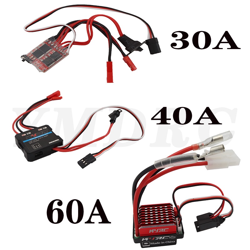 30A 40A 60A แปรง ESC Electronic Speed Controller 2KHz แปรงเบรคสําหรับ WPL C24 C34 MN D90 MN99S MN86 TRX4 SCX10 RC รถ