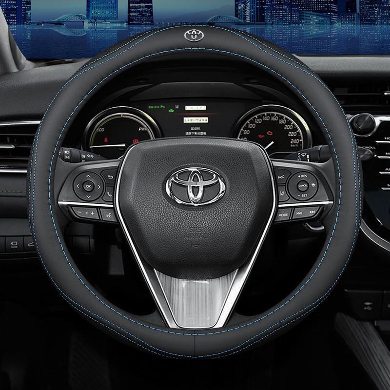 สําหรับ Toyota Alphard Avanza Camry Corolla CHR Altis Estima Harrier Hilux Innova Vellfire Vios Wish Prado Yaris Fortuner หนัง Breathable พวงมาลัยรถอุปกรณ์เสริม 38 ซม.

<p>“><center></p>
<h4></h4>
<p><p><font color=
