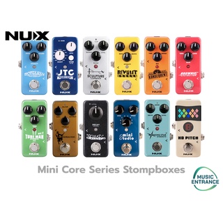 Nux Mini Core Series Stompboxes Effect Guitar เอฟเฟ็คก้อน สำหรับ กีตาร์ ขนาดเล็ก พกพาง่าย คุณภาพดี