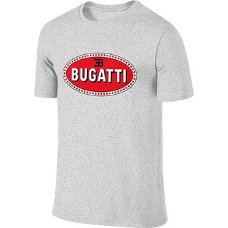 เสื้อยืดแขนสั้น พิมพ์ลาย Bugatti Car 2 สีดํา สไตล์คลาสสิก สําหรับผู้ชาย 987575Size S-5XL