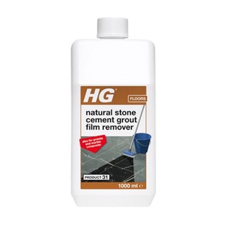 น้ำยาขจัดคราบ ซีเมนต์หินอ่อน HG 1,000Ml. HG Natural Stone Cement Grout Film Remover