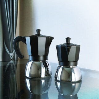 เครื่องชงกาแฟ  กาต้มกาแฟ มอคค่าพอท ฐานสแตนเลส Stainless Moka Pot Espresso