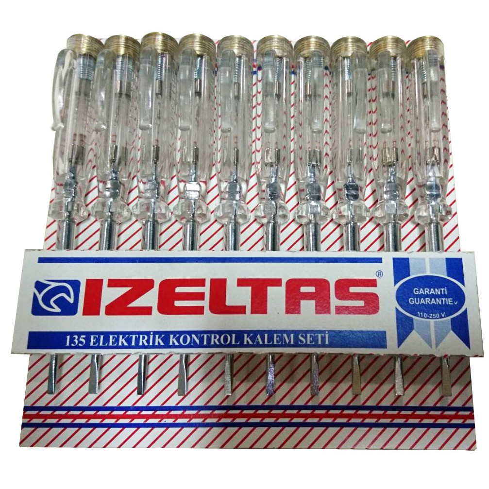 ไขควงลองไฟ Voltage Tester Brand IZELTAS