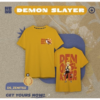 เสื้อยืดผู้ชาย90 - Demon Slayer Tanjiro, Zenitsu, Nezuko, เสื้อยืดอิโนะสุเกะ/ เสื้อยืดอนิเมะ/ สินค้