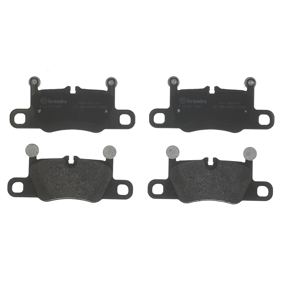 ผ้าดิสเบรคหลัง PORSCHE 911 991 3.0 3.4 3.8 Carrera 4 GTS 2011- 992 3.0 Carrera 4 3.8 Turbo S 2019-