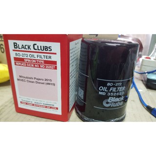 ไส้กรองเครื่อง BLACK CLUBS BC MITSUBISHI PAJERO 15 2015 MIVEC DIESEL 4N15 แบลคคลับ มิตซูบิชิ ปาเจโร่ ตัวใหม่