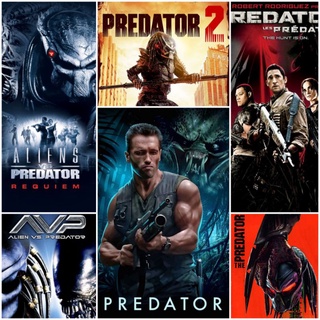 DVD พรีเดเตอร์ และ เอเลี่ยนปะทะพรีเดเตอร์  ครบ 6 ภาค Predator 6-Movie Collection #แพ็คสุดคุ้ม #หนังฝรั่ง